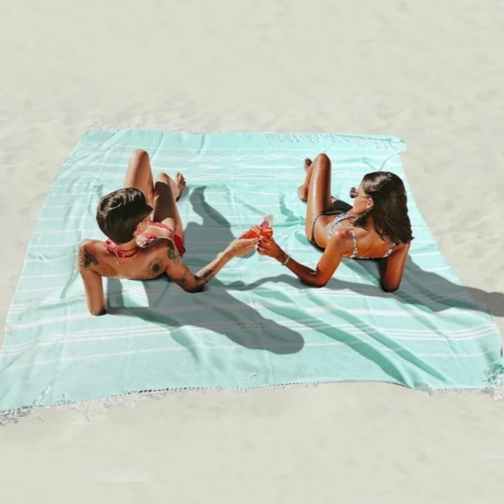 Beach Please Turkish Cotton Beach Towel